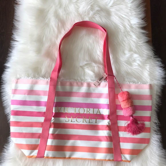NWT Victoria Secret Beach Bag - Picture 2 of 4